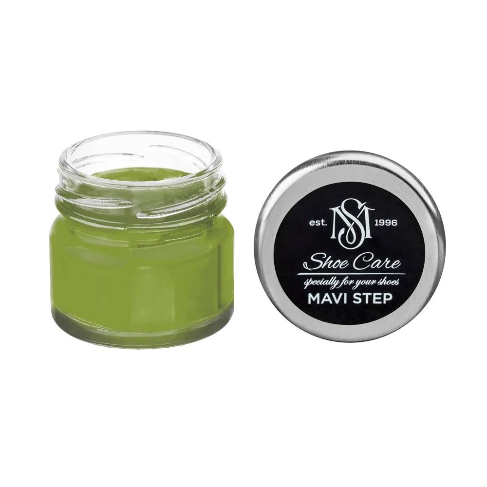 Крем для взуття з гладкої шкіри MAVI STEP Custom Сірий мох 3050-G50Y - 470331
