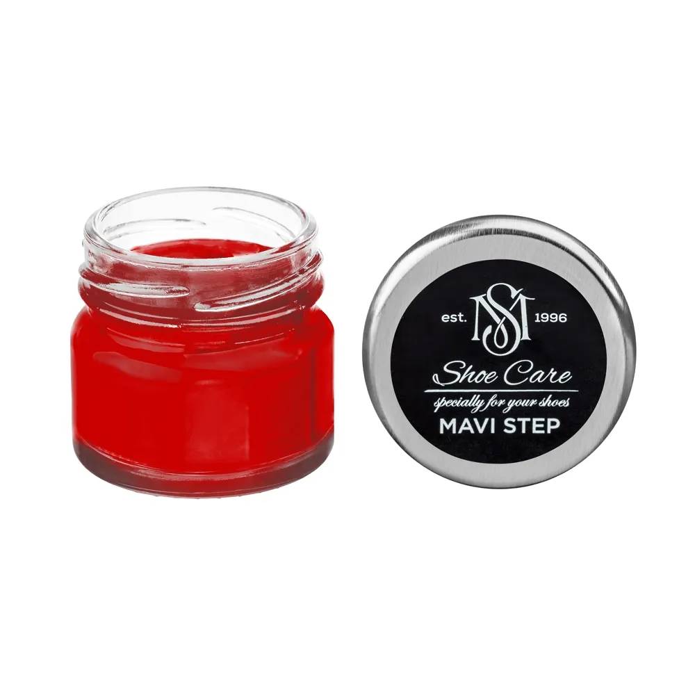Крем для взуття з гладкої шкіри MAVI STEP Custom Бордовий із білим 1085-Y90R - 470437