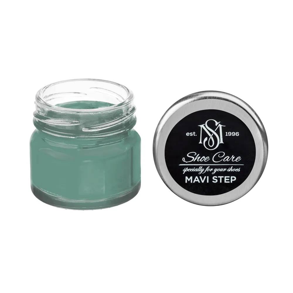 Крем для обуви из гладкой кожи MAVI STEP Custom Зеленовато-серый 4020-B90G - 470483