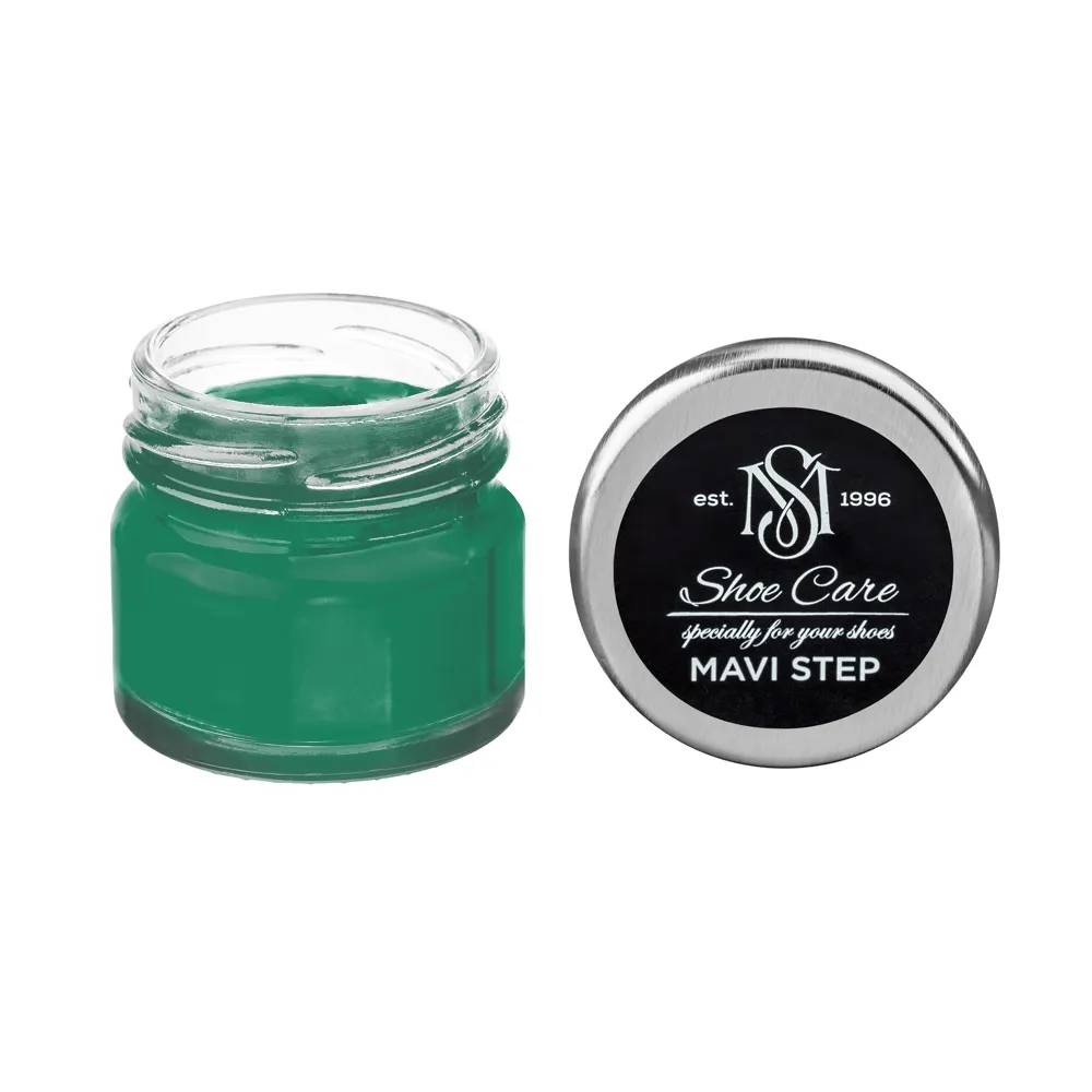Крем для взуття з гладкої шкіри MAVI STEP Custom Сіро-смарагдовий 4040-G - 470490