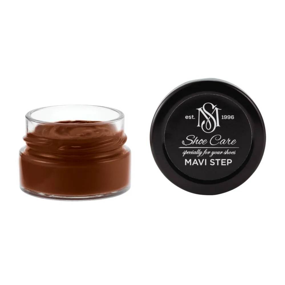 Крем-фарба для замші та нубуку MAVI STEP Multi Oil Balm 50 мл 180 шоколадний (E07/180/050) - 475347