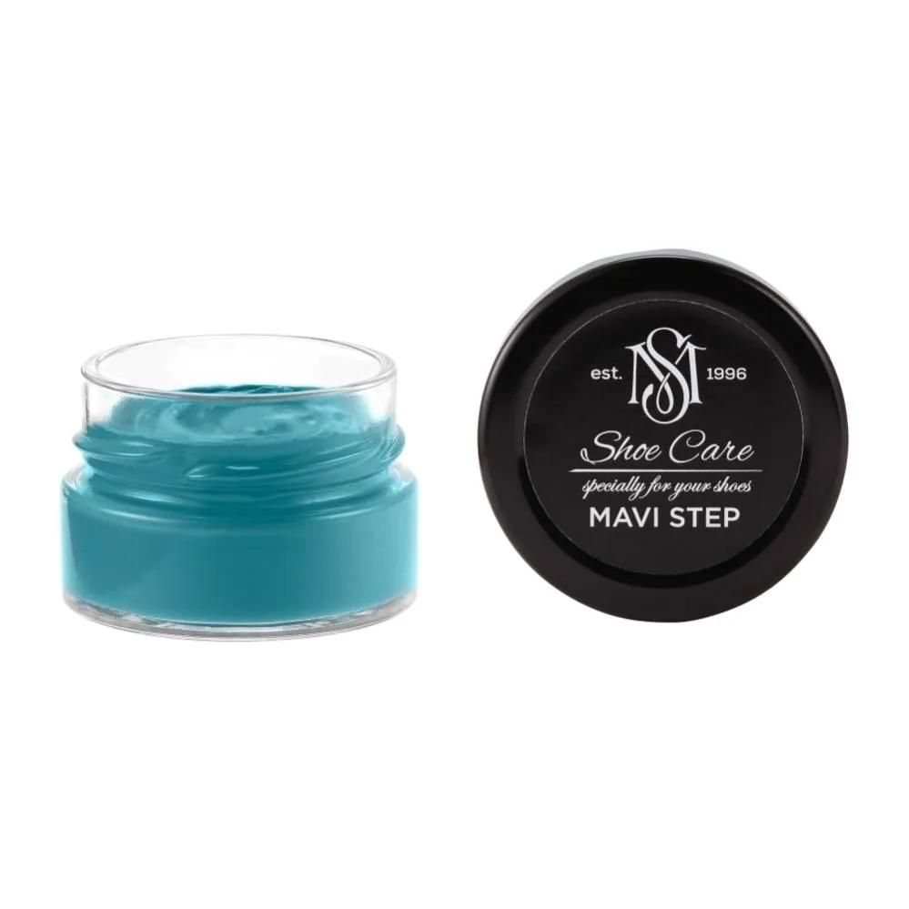 Крем-краска для замши и нубука MAVI STEP Multi Oil Balm 50 мл 165 ярко-бирюзовый (E07/165/050) - 475361