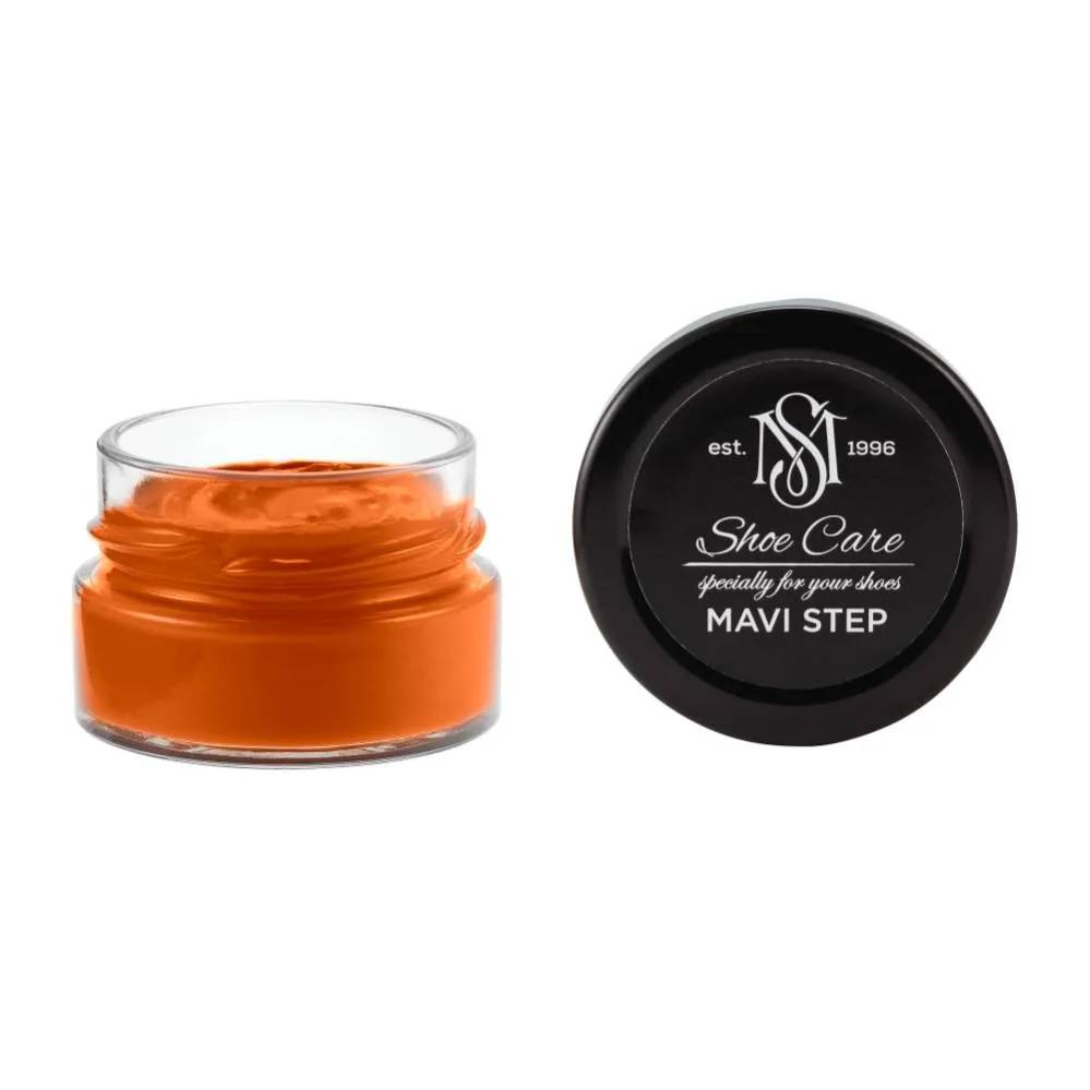 Крем-краска для замши и нубука MAVI STEP Multi Oil Balm 50 мл 163 темно-оранжевый (E07/163/050) - 475362