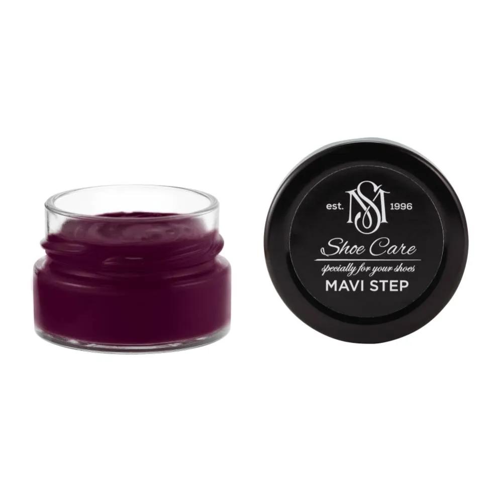 Крем-фарба для замші та нубуку MAVI STEP Multi Oil Balm 50 мл 154 баклажан (E07/154/050) - 475371