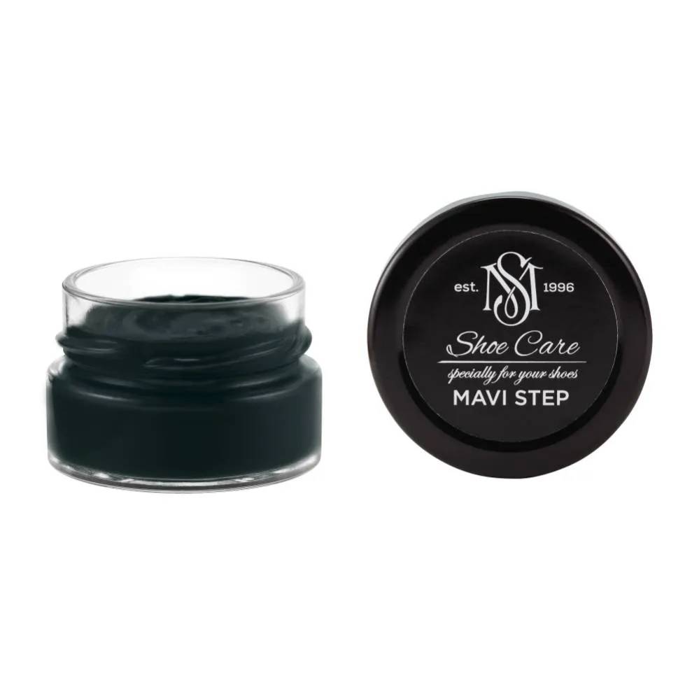 Крем-фарба для замші та нубуку MAVI STEP Multi Oil Balm 50 мл 133 тьмяний темно-зелений (E07/133/050) - 475387