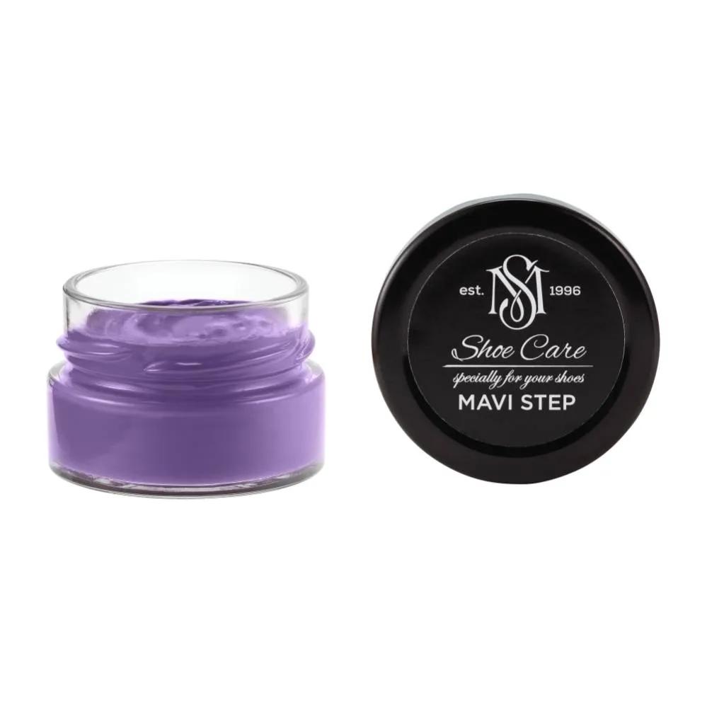 Крем-фарба для замші та нубуку MAVI STEP Multi Oil Balm 50 мл 123 фіолетовий (E07/123/050) - 475397