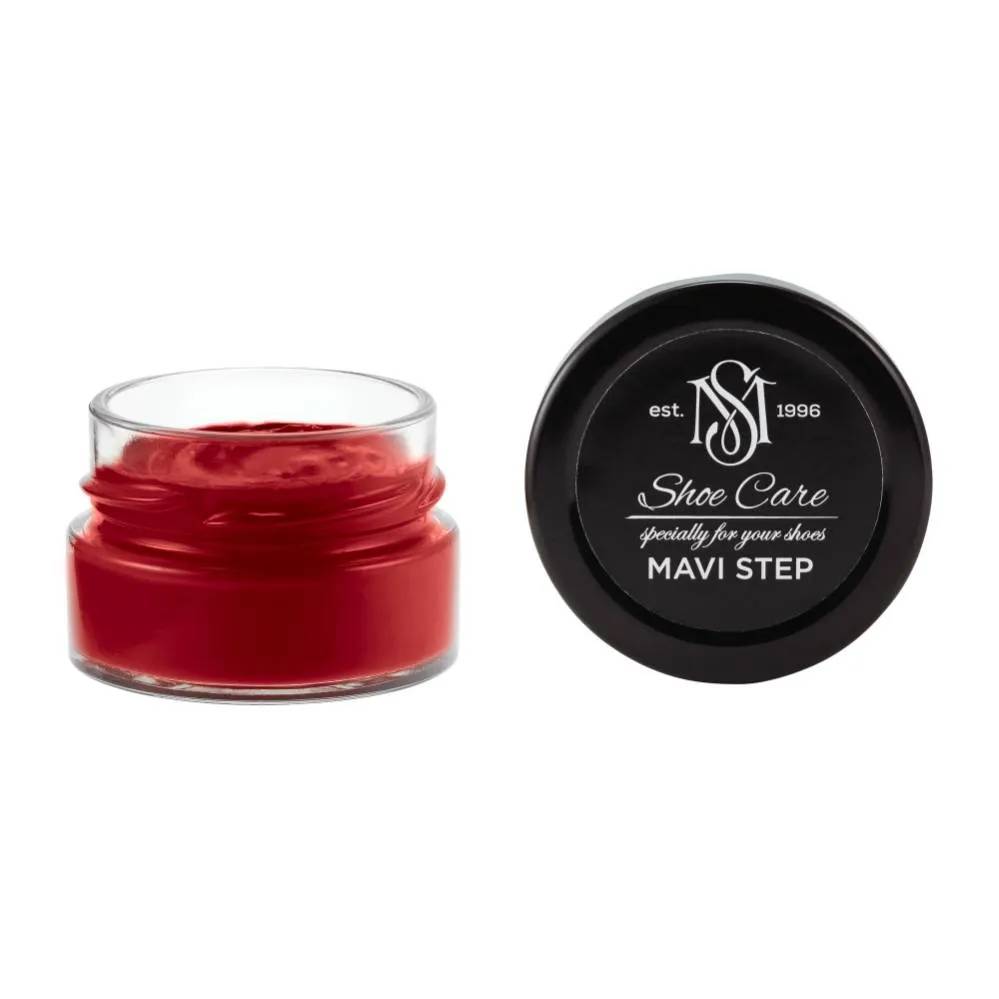 Крем-фарба для замші та нубуку MAVI STEP Multi Oil Balm 50 мл 112 червоний (E07/112/050) - 475408