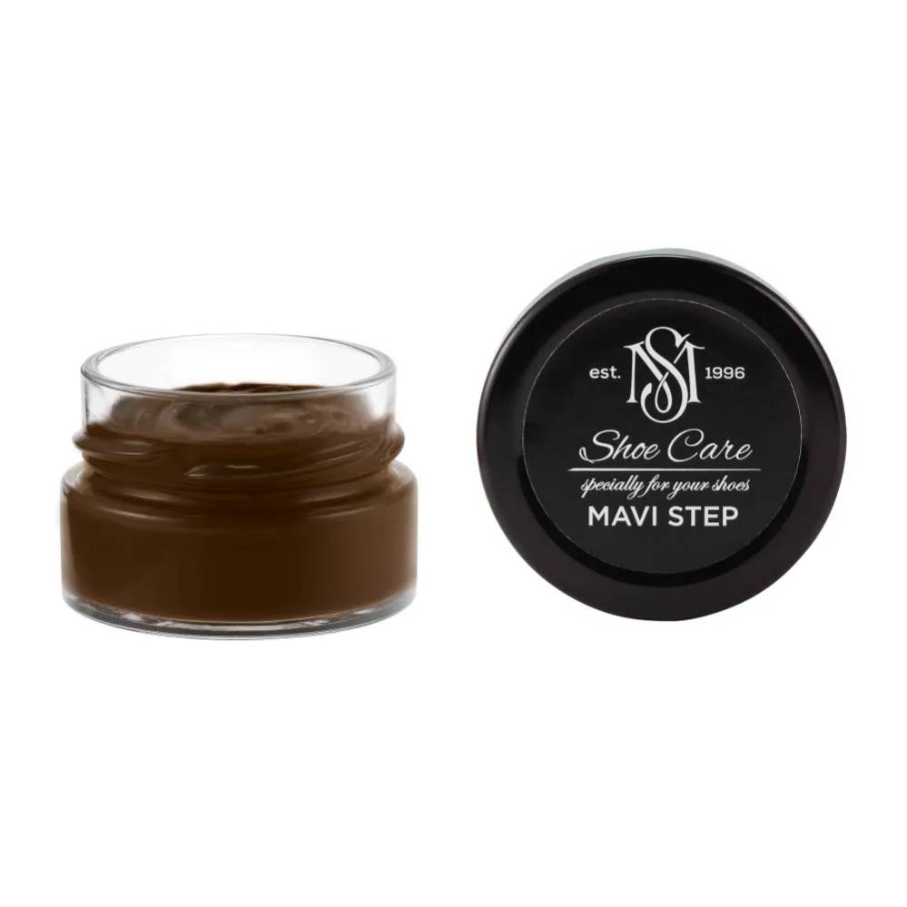 Крем-фарба для замші та нубуку MAVI STEP Multi Oil Balm 50 мл 105 темний оливково-коричневий (E07/105/050) - 475415