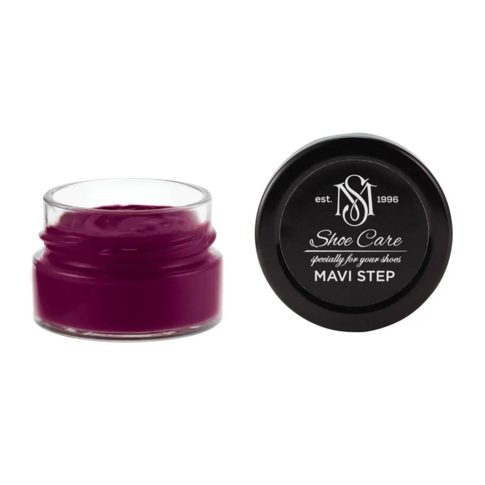 Крем-фарба для замші та нубуку MAVI STEP Multi Oil Balm 50 мл 102 темно-бузковий (E07/102/050) - 475417