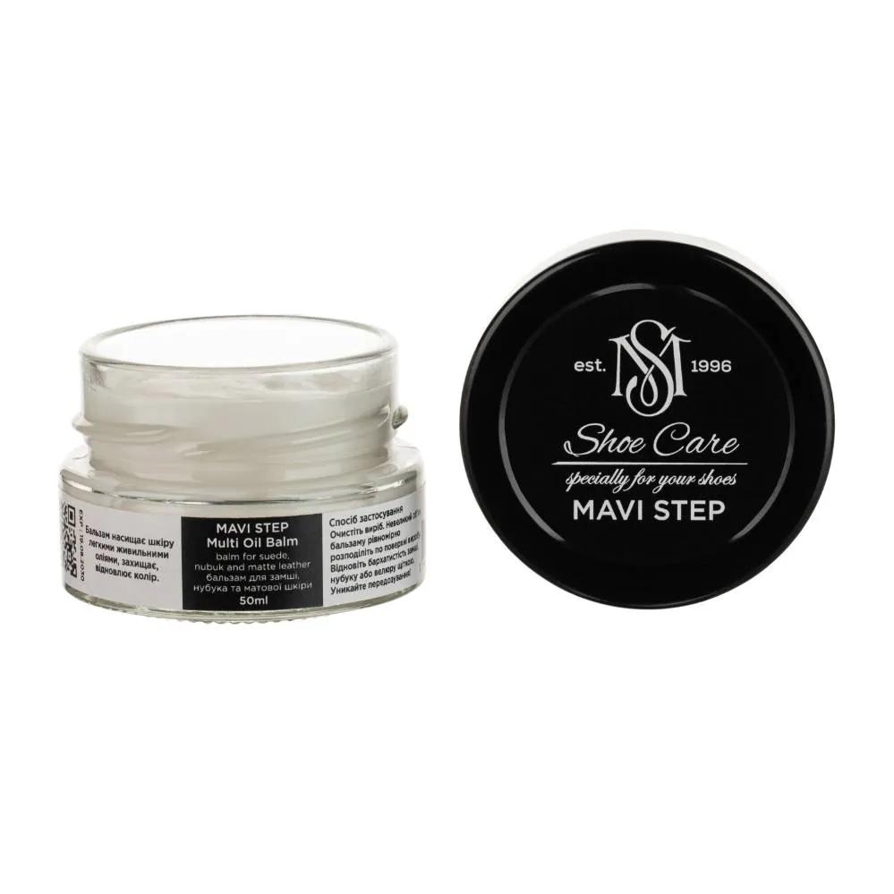 Крем-фарба для замші та нубуку MAVI STEP Multi Oil Balm 50 мл 100 нейтральний (E07/100/050) - 475419