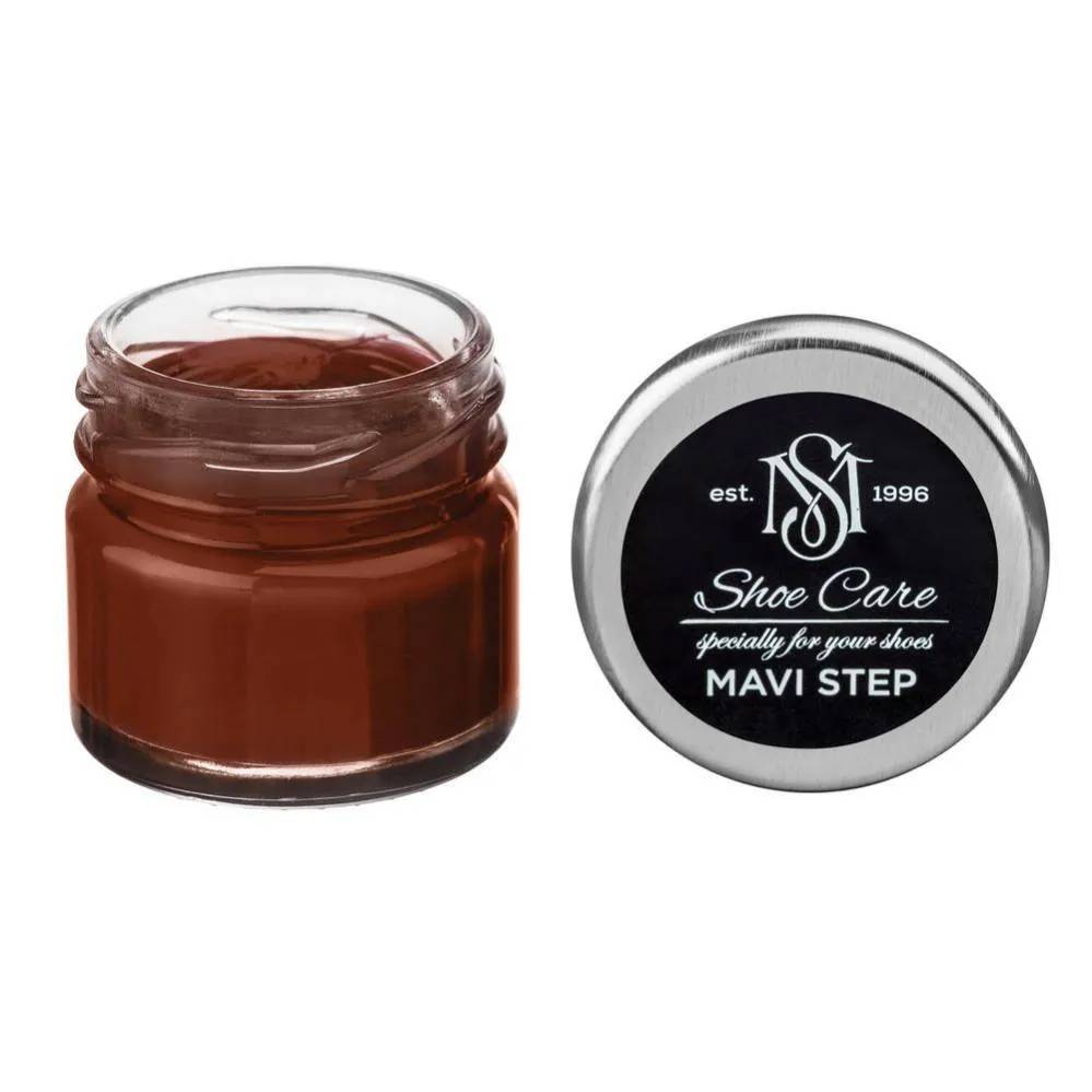 Крем-фарба для замші та нубуку MAVI STEP Multi Oil Balm 25 мл 171 бренді (E07/171/025) - 475428