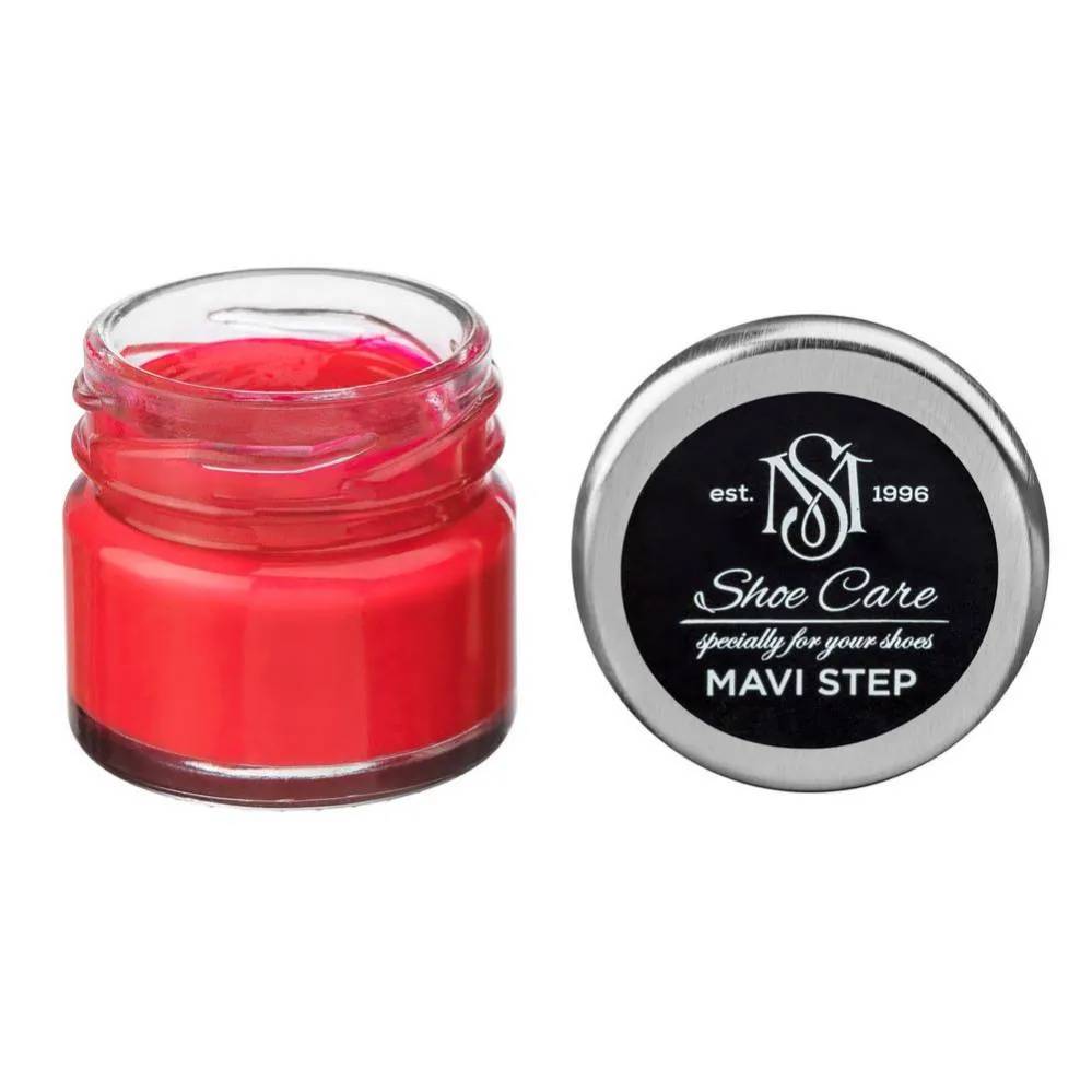 Крем-фарба для замші та нубуку MAVI STEP Multi Oil Balm 25 мл 162 яскраво-червоний (E07/162/025) - 475436