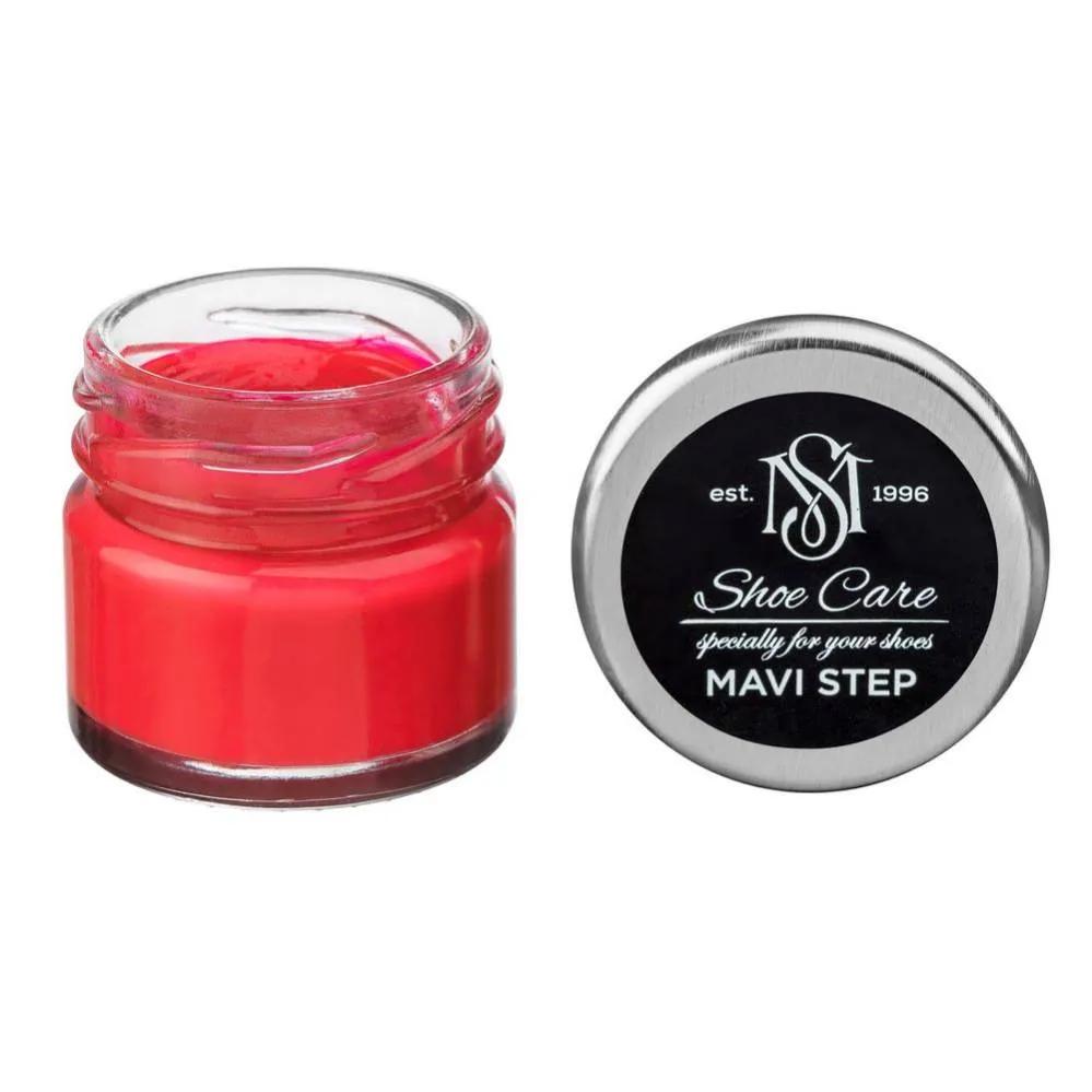 Крем-краска для замши и нубука MAVI STEP Multi Oil Balm 25 мл 162 ярко-красный (E07/162/025) - 475436