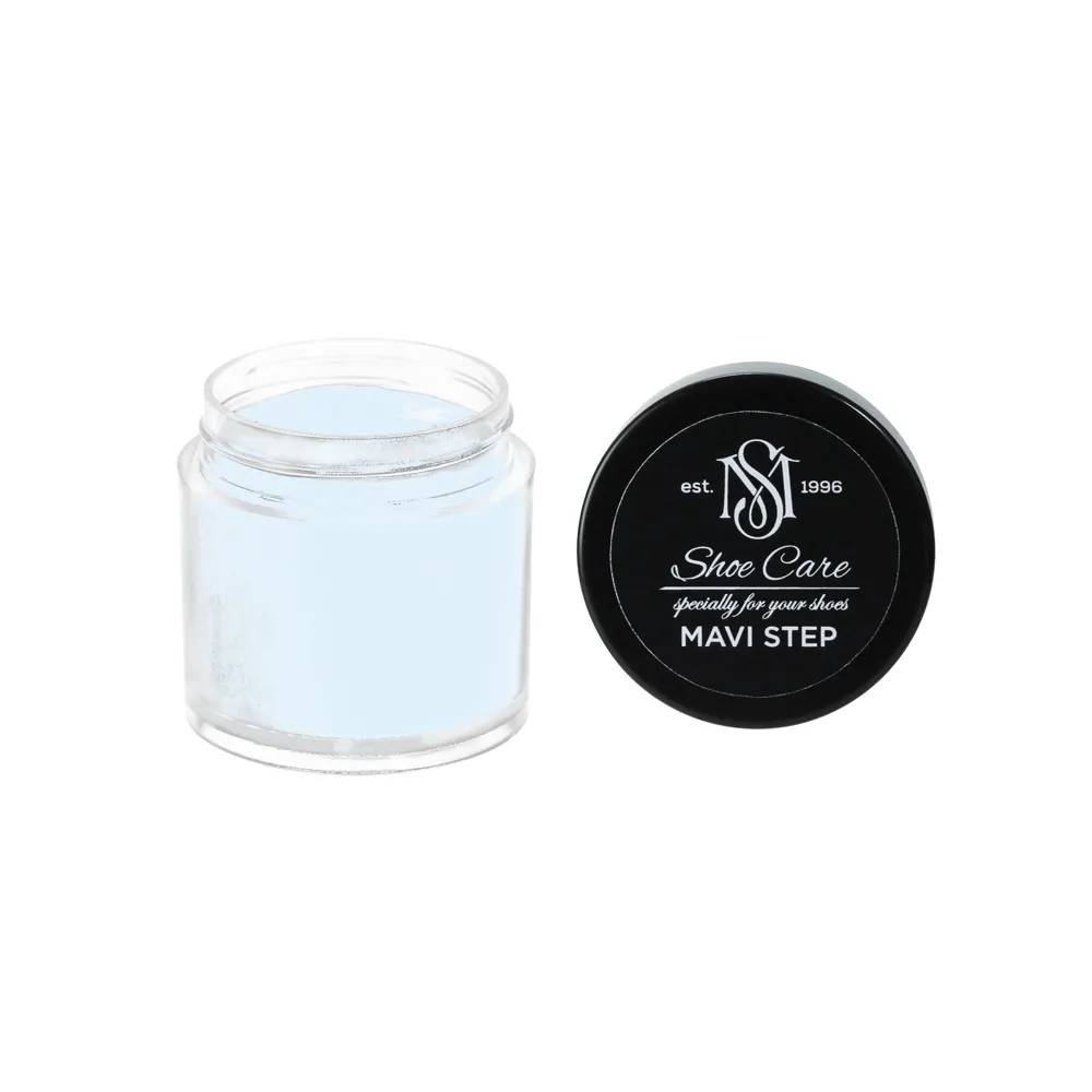 Крем для взуття з гладкої шкіри MAVI STEP Custom Білий із блакитним 0510-R90B - 476312