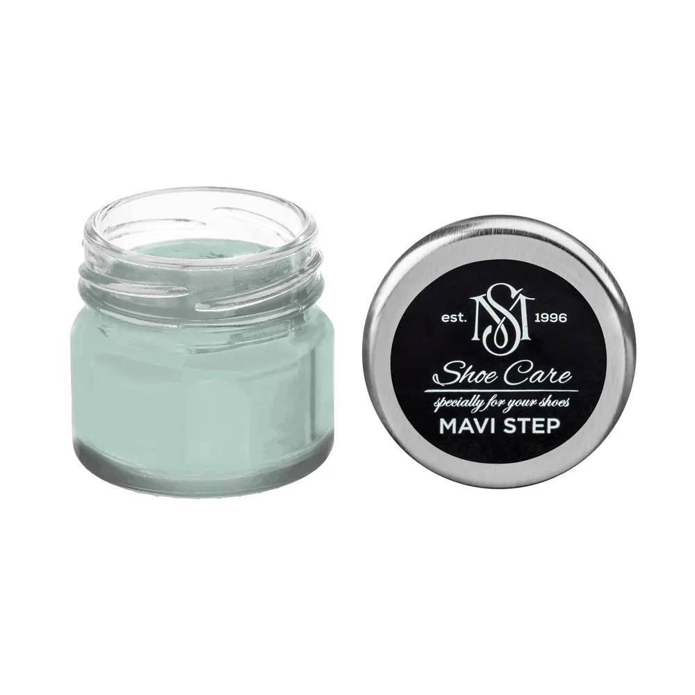 Крем для взуття з гладкої шкіри MAVI STEP Custom Блакитний місячний камінь 2010-B90G - 476461