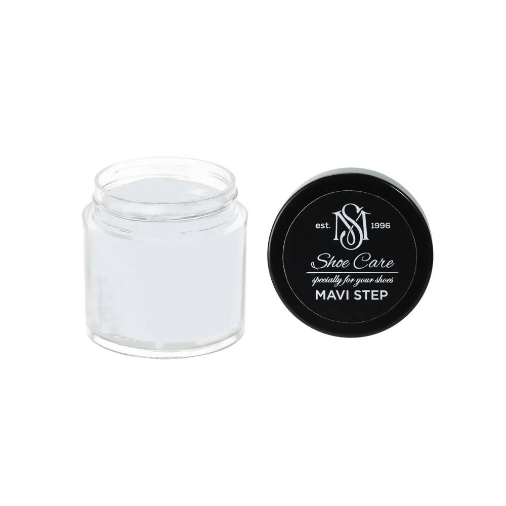 Крем для взуття з гладкої шкіри MAVI STEP Custom Білий графіт 1002-B - 476786