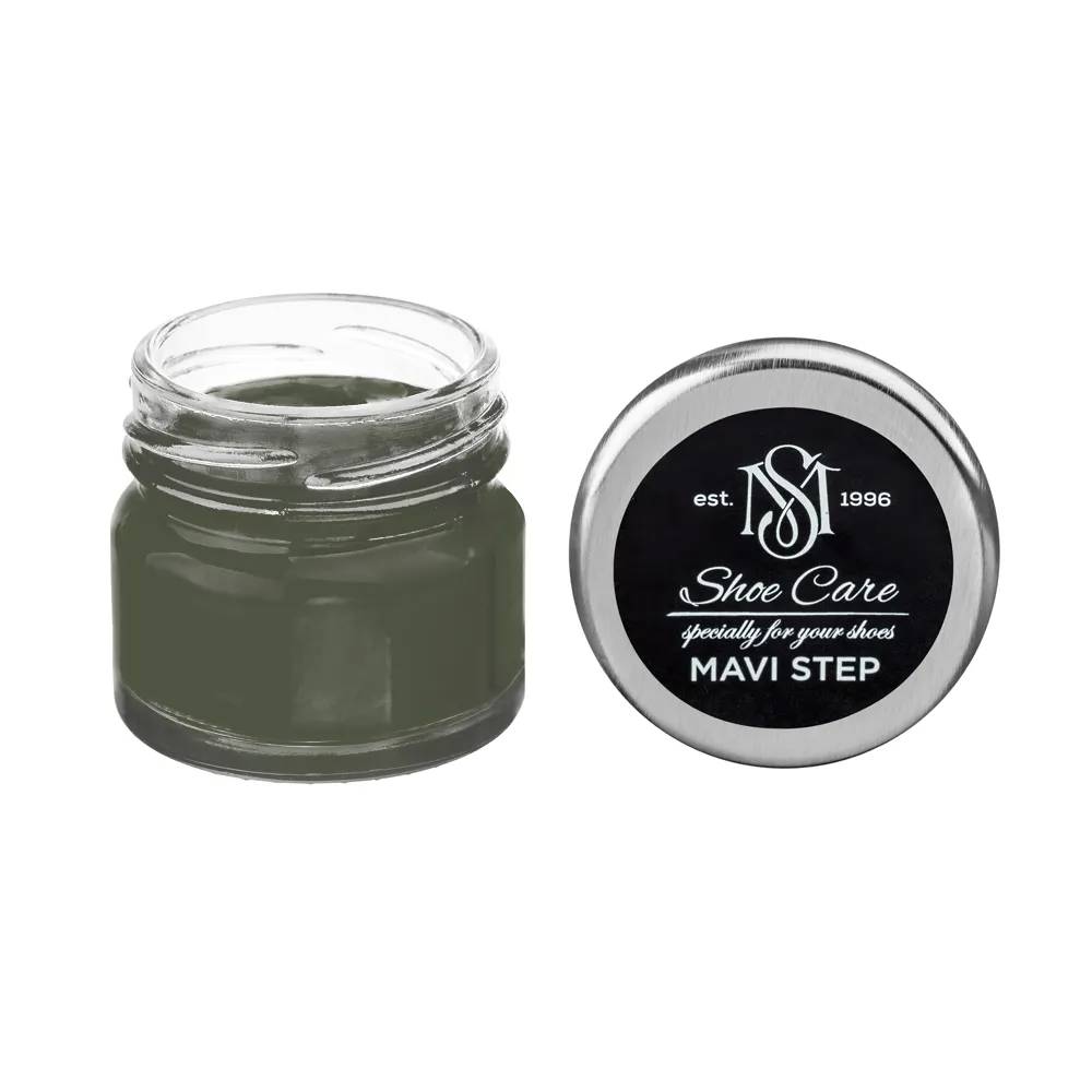 Крем для взуття з гладкої шкіри MAVI STEP Custom Чорно-сірий із жовтим 7010-G50Y - 477192