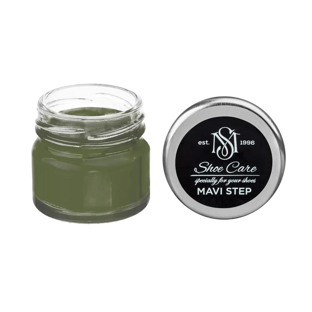 Крем для обуви из гладкой кожи MAVI STEP Коричневый с зеленым 6020-G50Y - 477453
