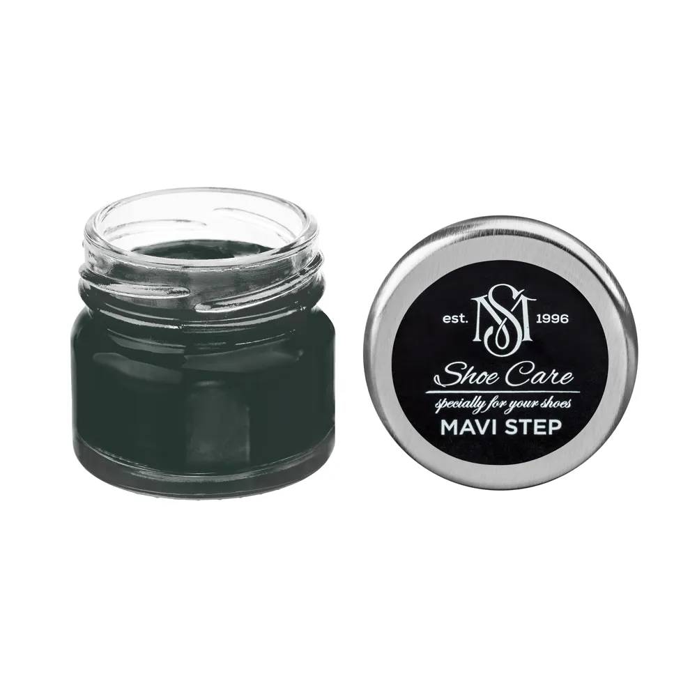 Крем для взуття з гладкої шкіри MAVI STEP Custom Матовий чорний нікель 8005-B80G - 477464