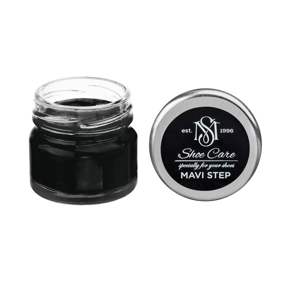 Крем для взуття з гладкої шкіри MAVI STEP Custom Чорний діамант 9000-N - 477477