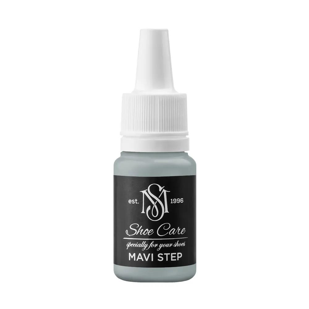 Краска для кожи и кожаных изделий MAVI STEP Custom Серый с серебристым 4005-B50G - 478243