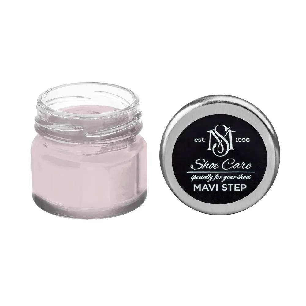 Крем для взуття з гладкої шкіри MAVI STEP Custom Рожевий перламутровий 1510-R20B - 482615