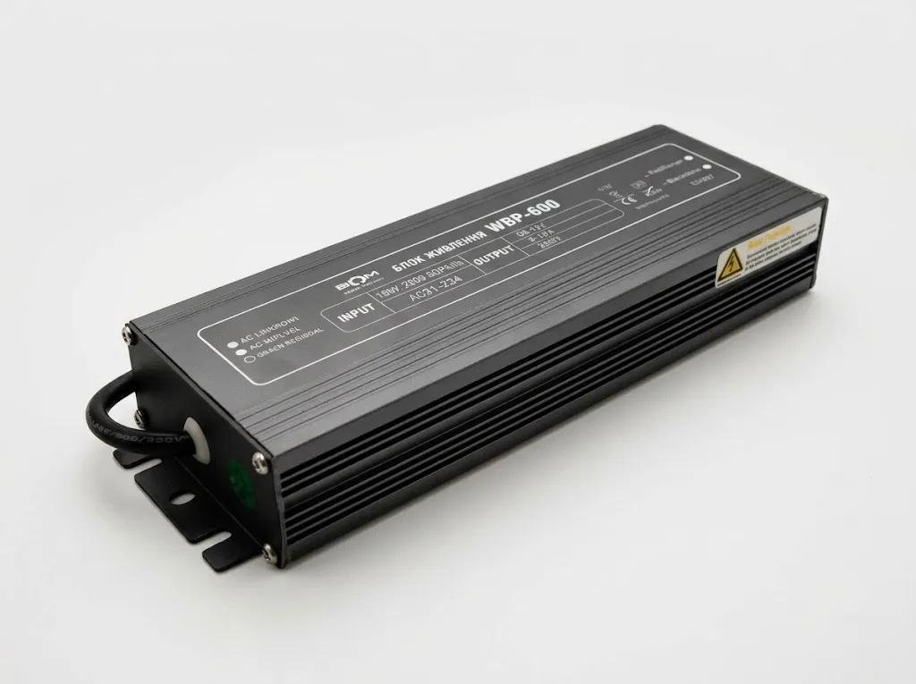Блок питания герметичный 600W DC12 WBP-600 50А BIOM Professional - 492205