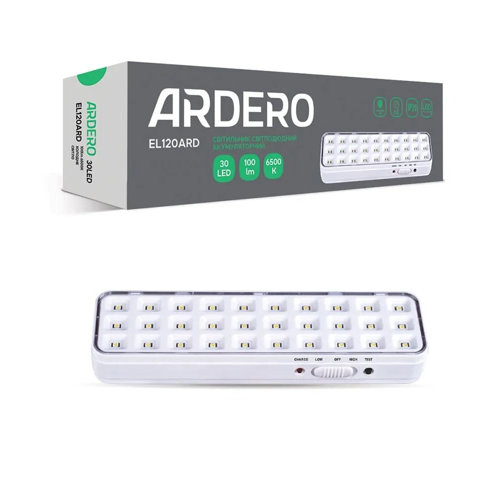 Аккумуляторный светильник Ardero EL120ARD 2Вт 6500K - 492758