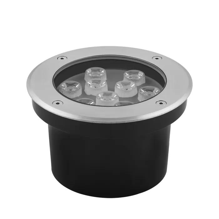 Тротуарный светодиодный светильник Feron SP4113 9Вт 2700K черный - 492855