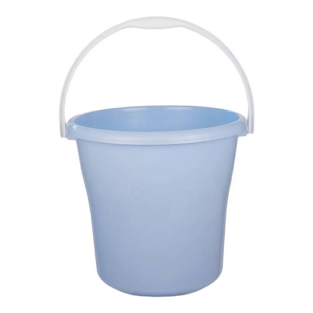 Пластиковое ведро 8 л SoloPlast В-08 с рисунком "Фрукты" для воды, продуктов, хозяйственных нужд - 492959