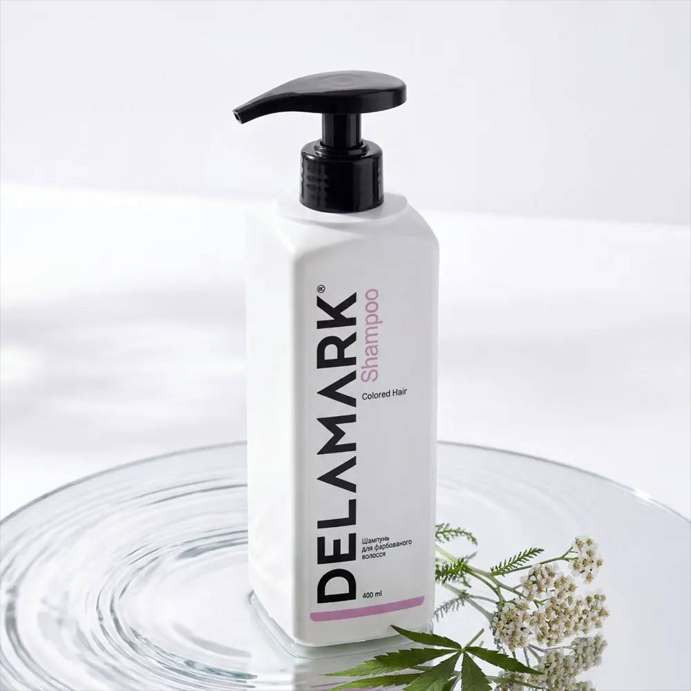 Шампунь Delamark для пофарбованих волосся 400 мл (4820152331212) - 493419