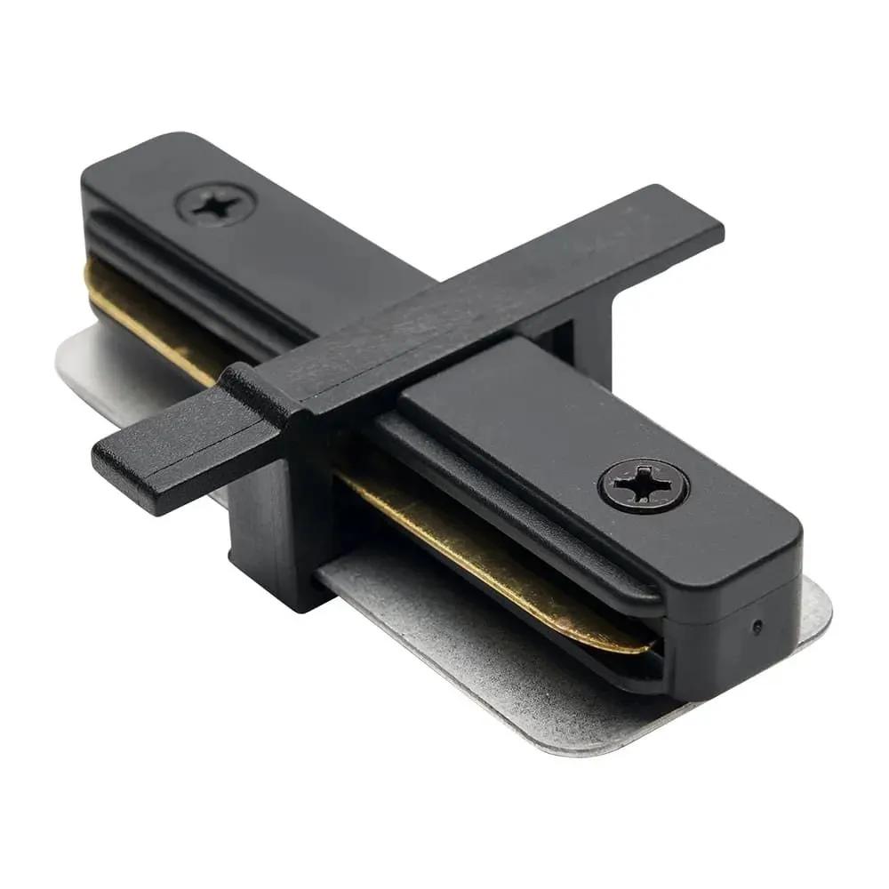 Коннектор прямой Feron LD1004 черный - 493670
