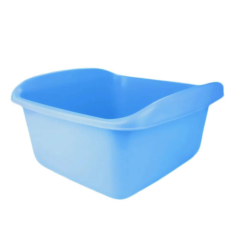 Таз з квадратними ручками SoloPlast 10 л, пластиковий таз 10 літрів з ручками ТК-010 - 493780