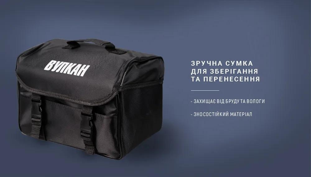 Компресор автомобільний VITOL Вулкан KA-B12122 12В 25А 150 psi 90 л/хв, 2 поршні, шланг 7,5 м з дефлятором, ліхтар, арт. KA-B12122 - 493797