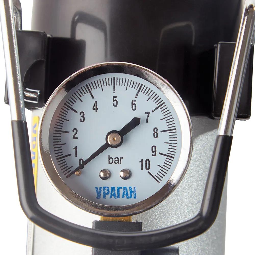 Компресор автомобільний VITOL Ураган KA-У12030 12В 14А 150 psi 37 л/хв, прикурювач + перехідник на клеми, арт. KA-12030 - 493805