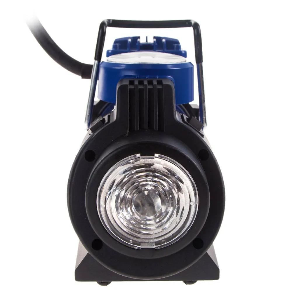 Компресор автомобільний VITOL K-60 12В 15А 150 psi 40 л/хв, вбудований ліхтар, живлення від прикурювача, арт. K-60 - 493958