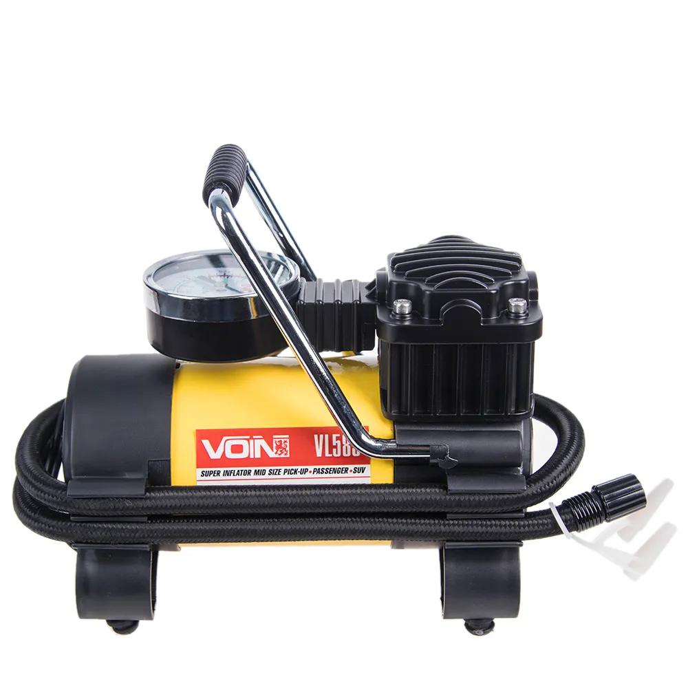 Компресор автомобільний VOIN VL-585 12В 15А 150 psi 40 л/хв, прикурювач + перехідник на клеми, арт. VL-585 - 494040