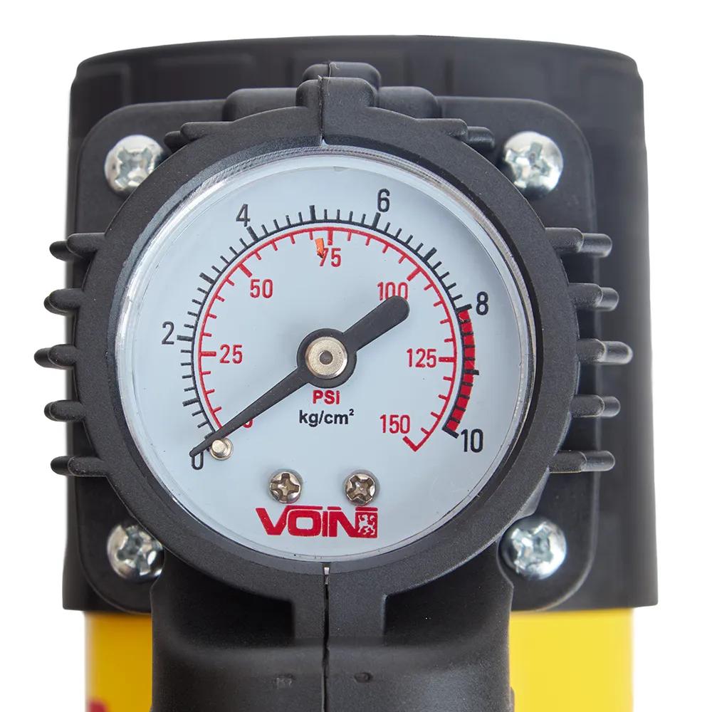Компресор автомобільний VOIN VL-590 12В 15А 150 psi 40 л/хв, вбудований ліхтар, живлення від прикурювача, арт. VL-590 - 494053