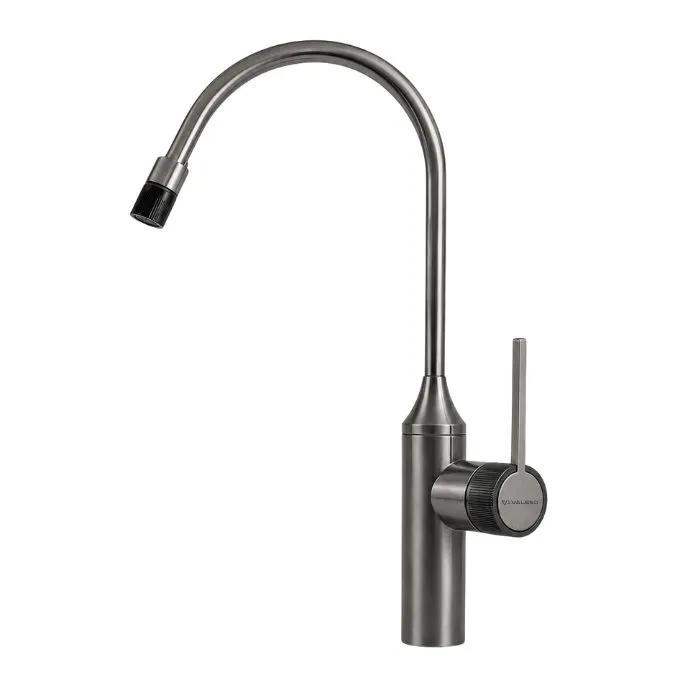 Кухонный смеситель VALESO CXV77 PVD, черный - 498384