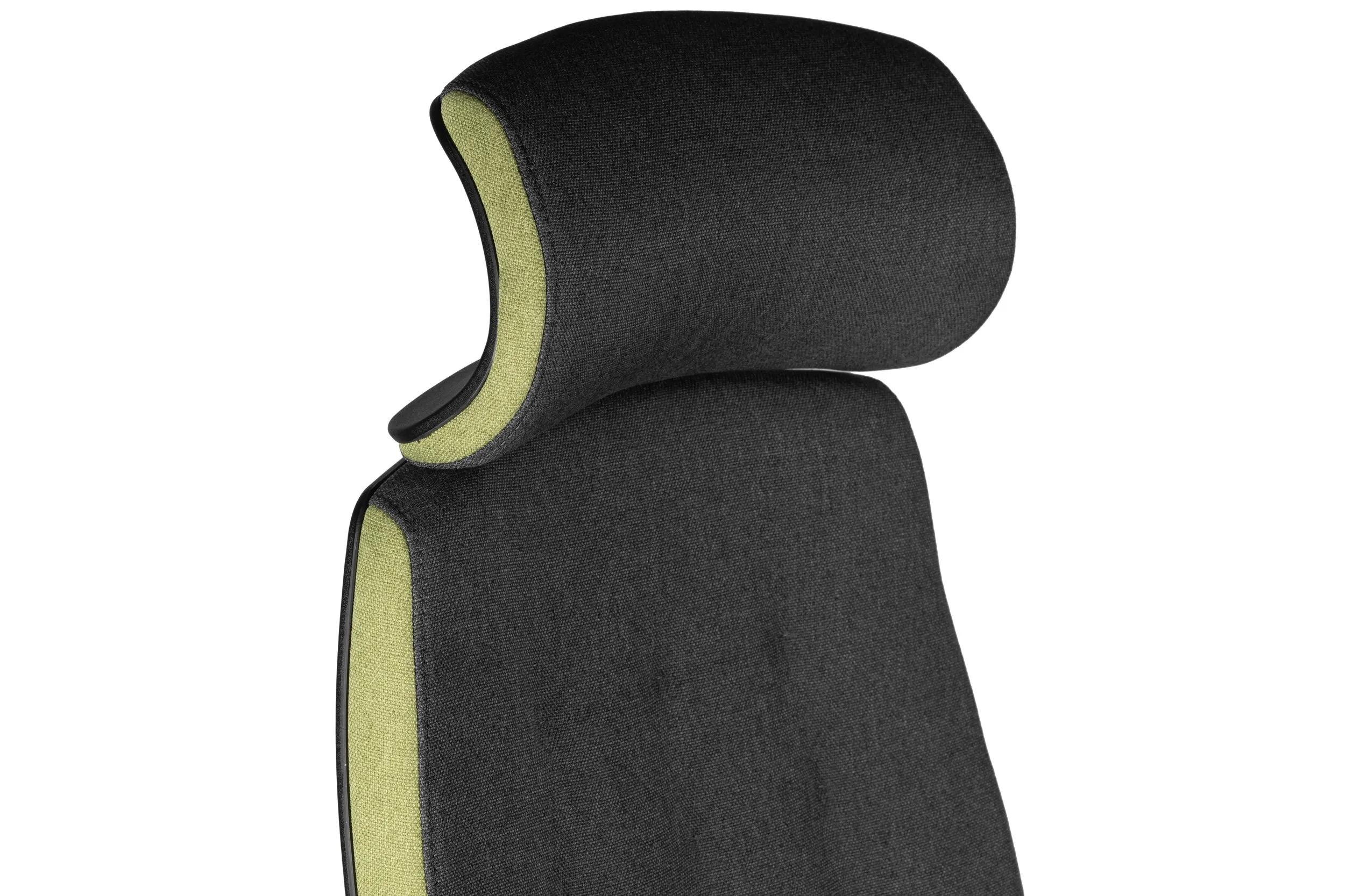 Ігрове крісло Barsky Air PumpUp Gabriel Fabric Black ергономічне з пневмоопорою (AP-02) - 507214