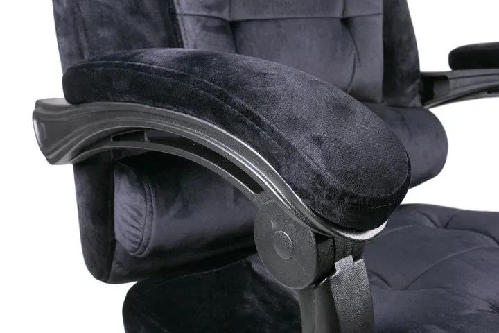 Офісне крісло Barsky Freelance Microfiber Black ергономічне з підніжкою (BFR-02) - 507247