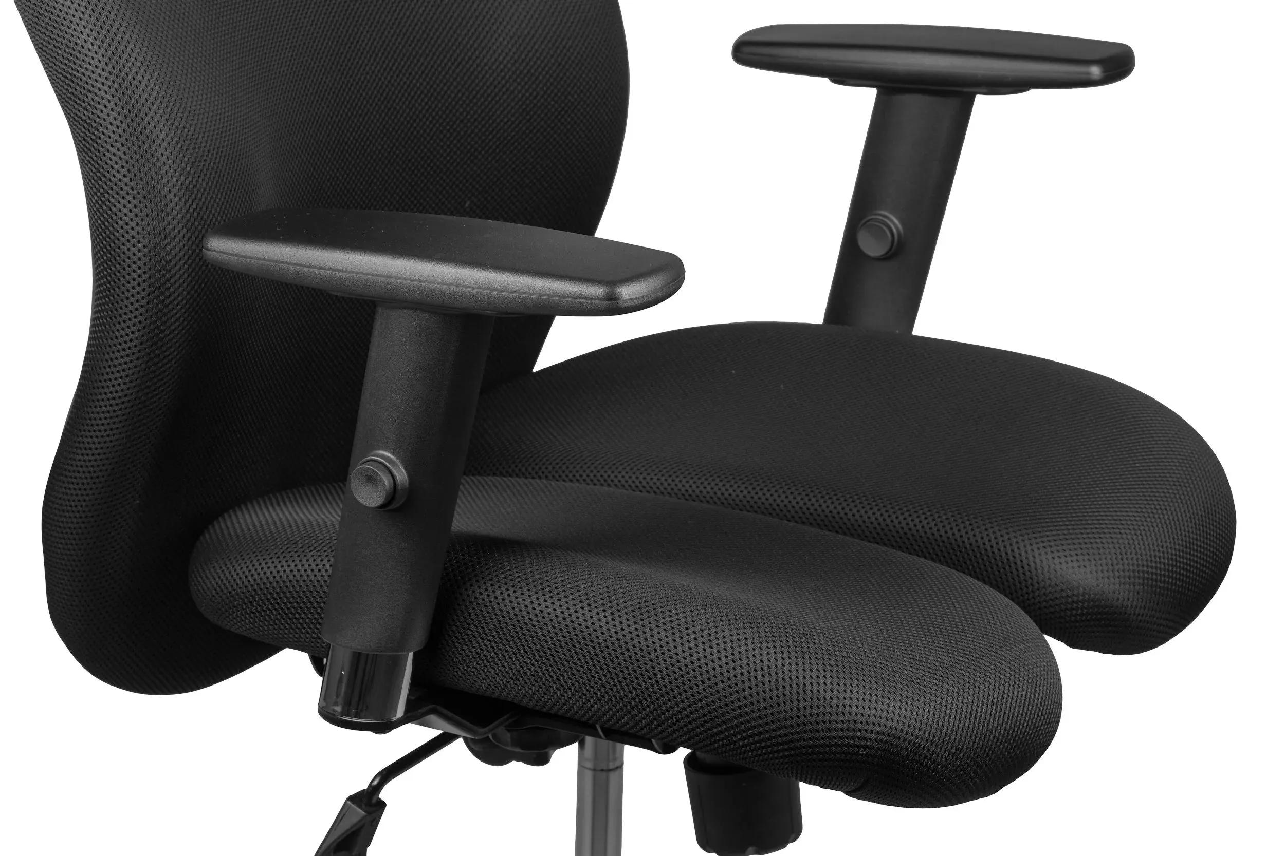 Офісне крісло Barsky Hara Dolphin Black ергономічне з активним сидінням BiSeat (BHD-07) - 507283