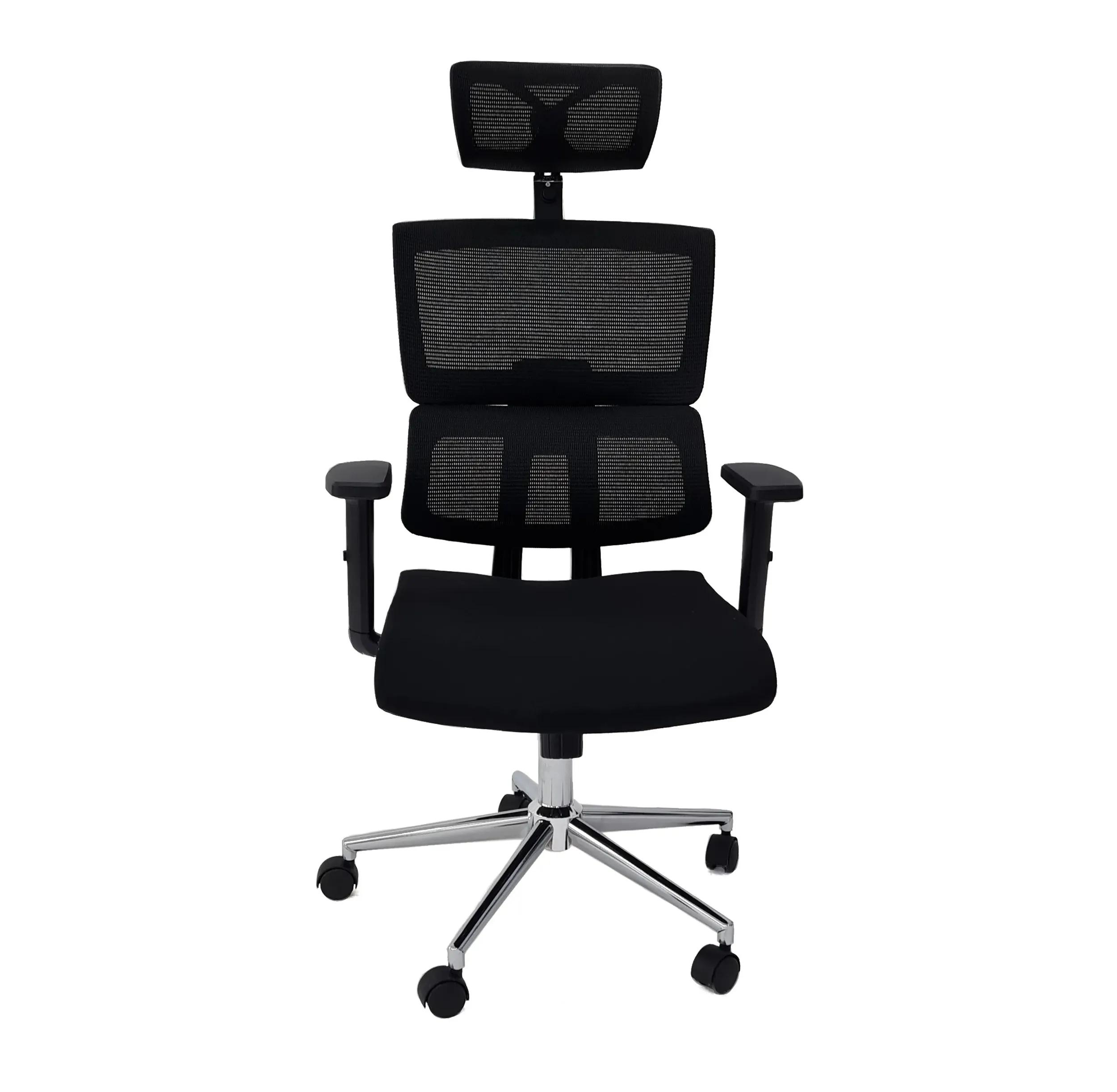 Офісне крісло Barsky Mesh Office Black ергономічне з поперековою підтримкою (BM-10) - 507304