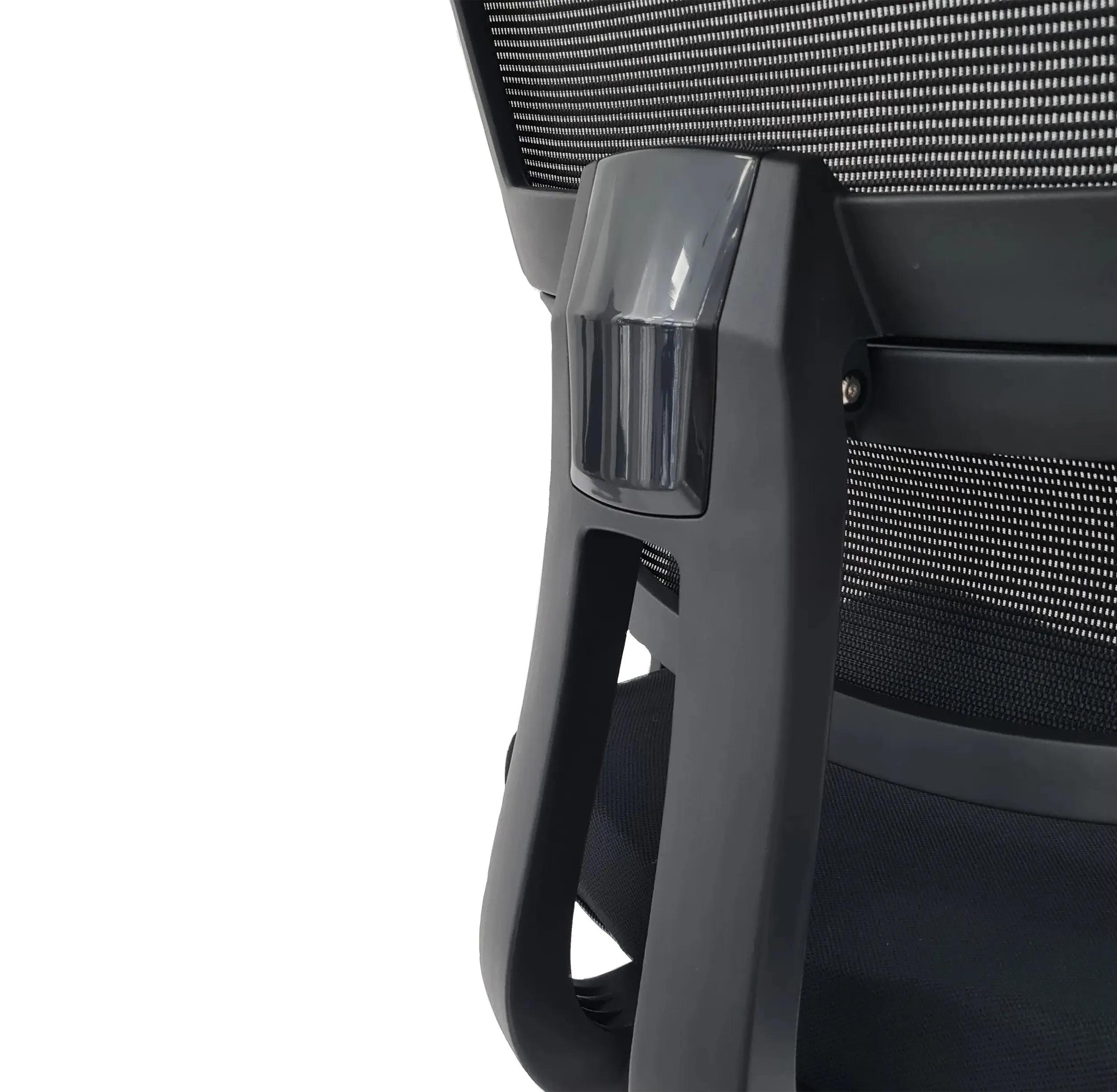 Офісне крісло Barsky Mesh Office Black ергономічне з поперековою підтримкою (BM-10) - 507306