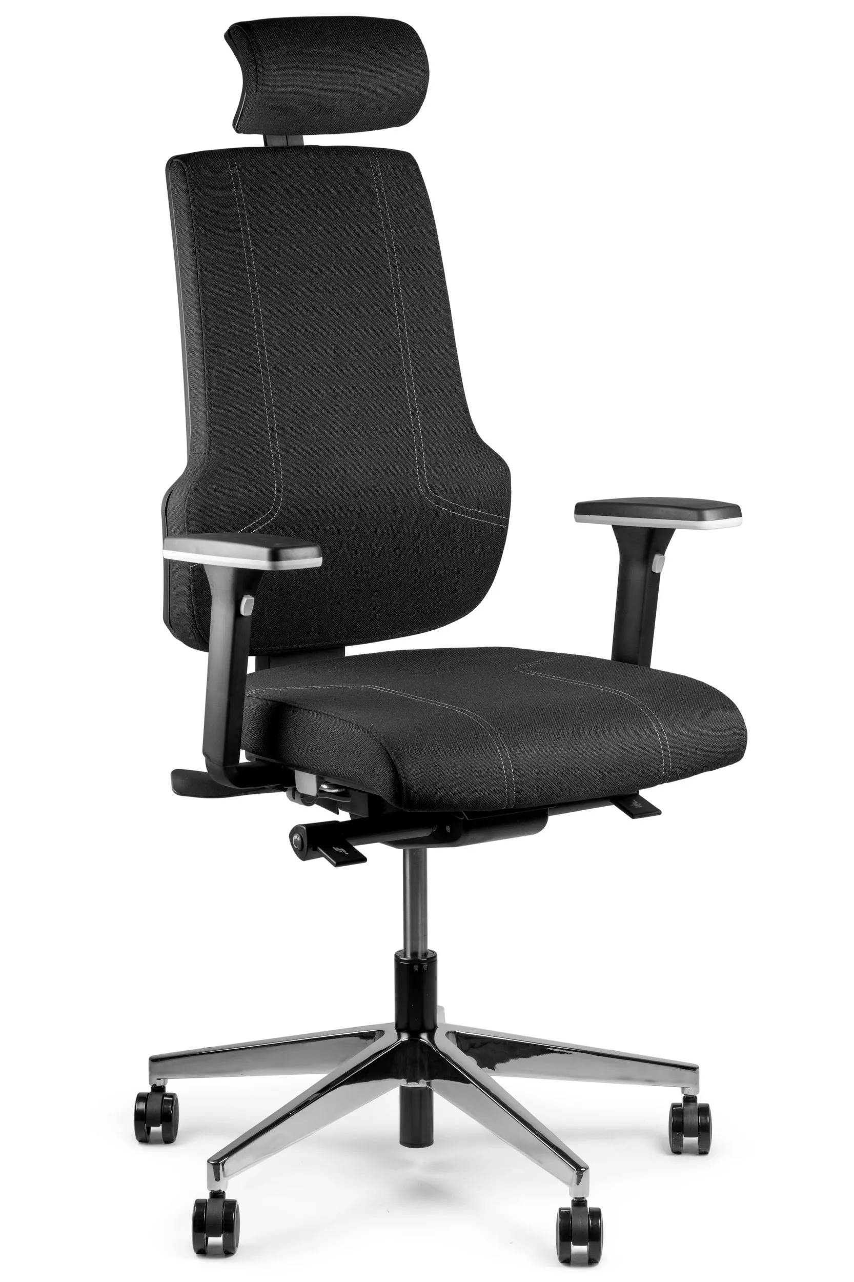 Офісне крісло Barsky StandUp Gabriel Fabric Black ергономічне з підголівником (ST-03) - 507456