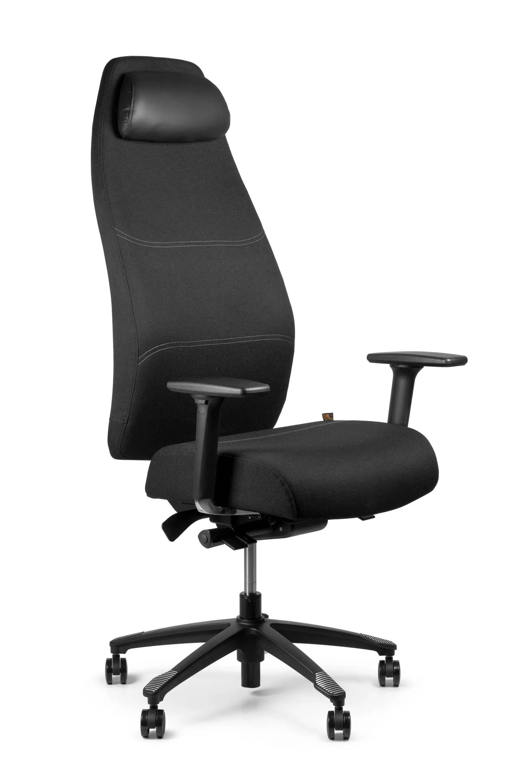 Офісне крісло Barsky StandUp Gabriel Fabric Black ергономічне з нахилом сидіння (ST-04) - 507464