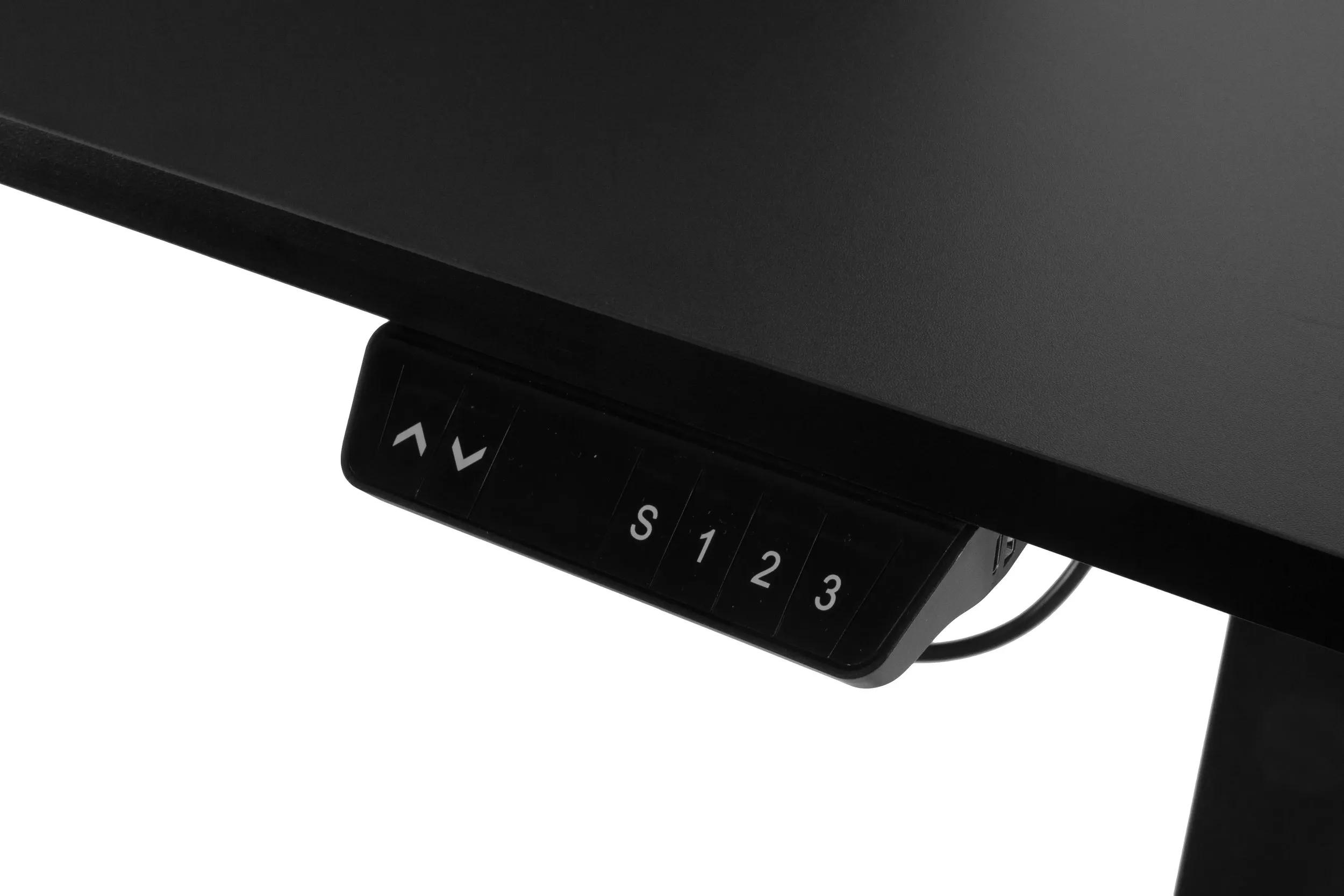 Комп'ютерний стіл Barsky StandUp Corner Black 1450х850 з регулюванням висоти (BSTc-01) - 507535