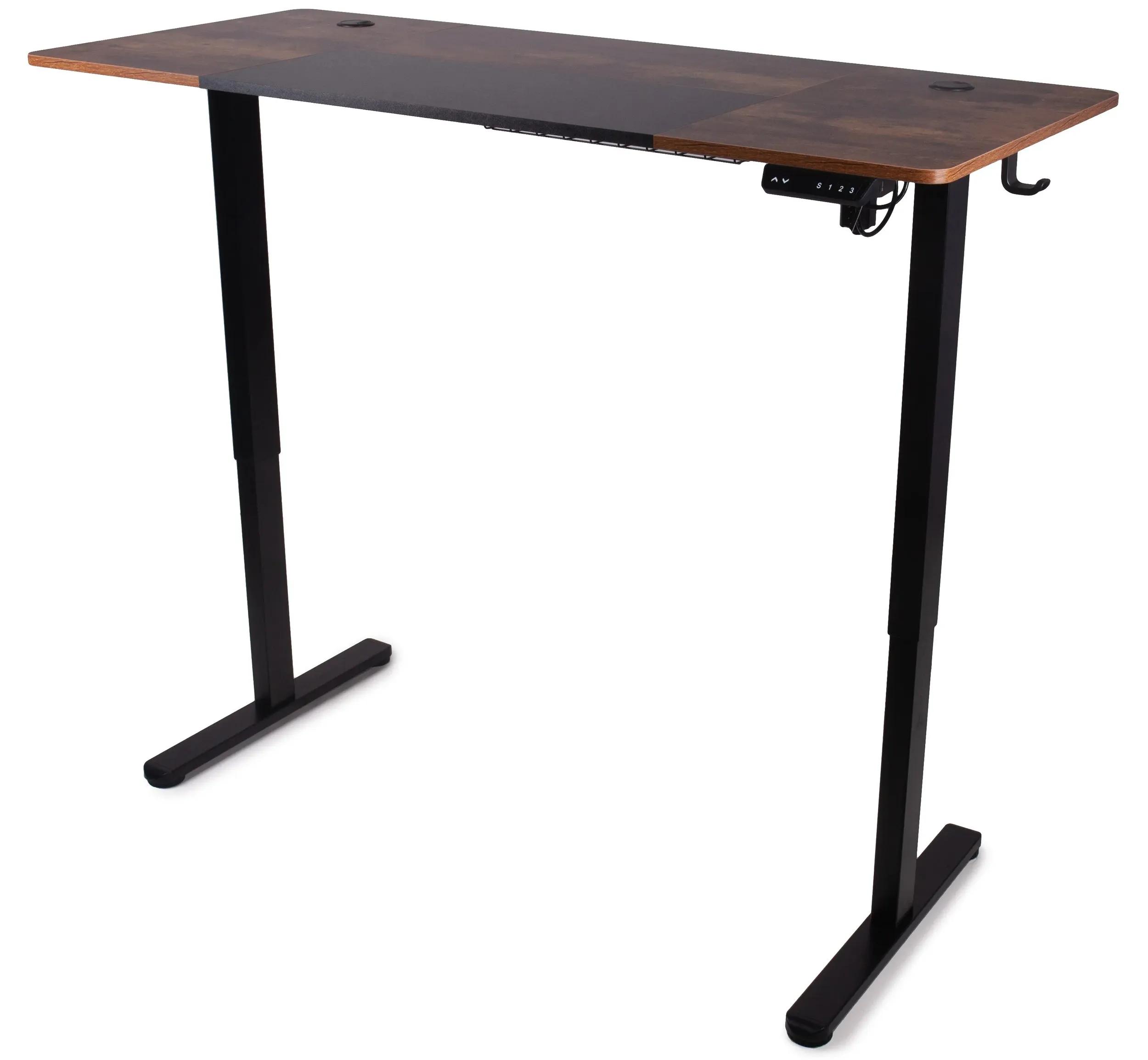 Комп'ютерний стіл Barsky StandUp Loft Black 1400х600 з регулюванням висоти (BSTL-01) - 507552