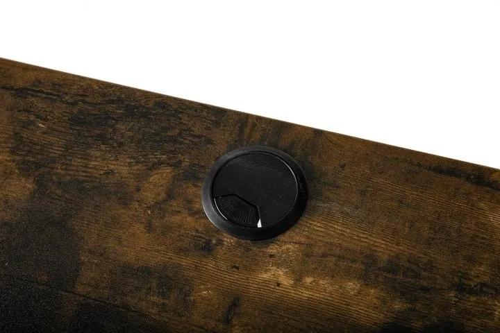 Комп'ютерний стіл Barsky StandUp Loft Brown-Black 1400х600 з регулюванням висоти (BSTLc-01) - 507563