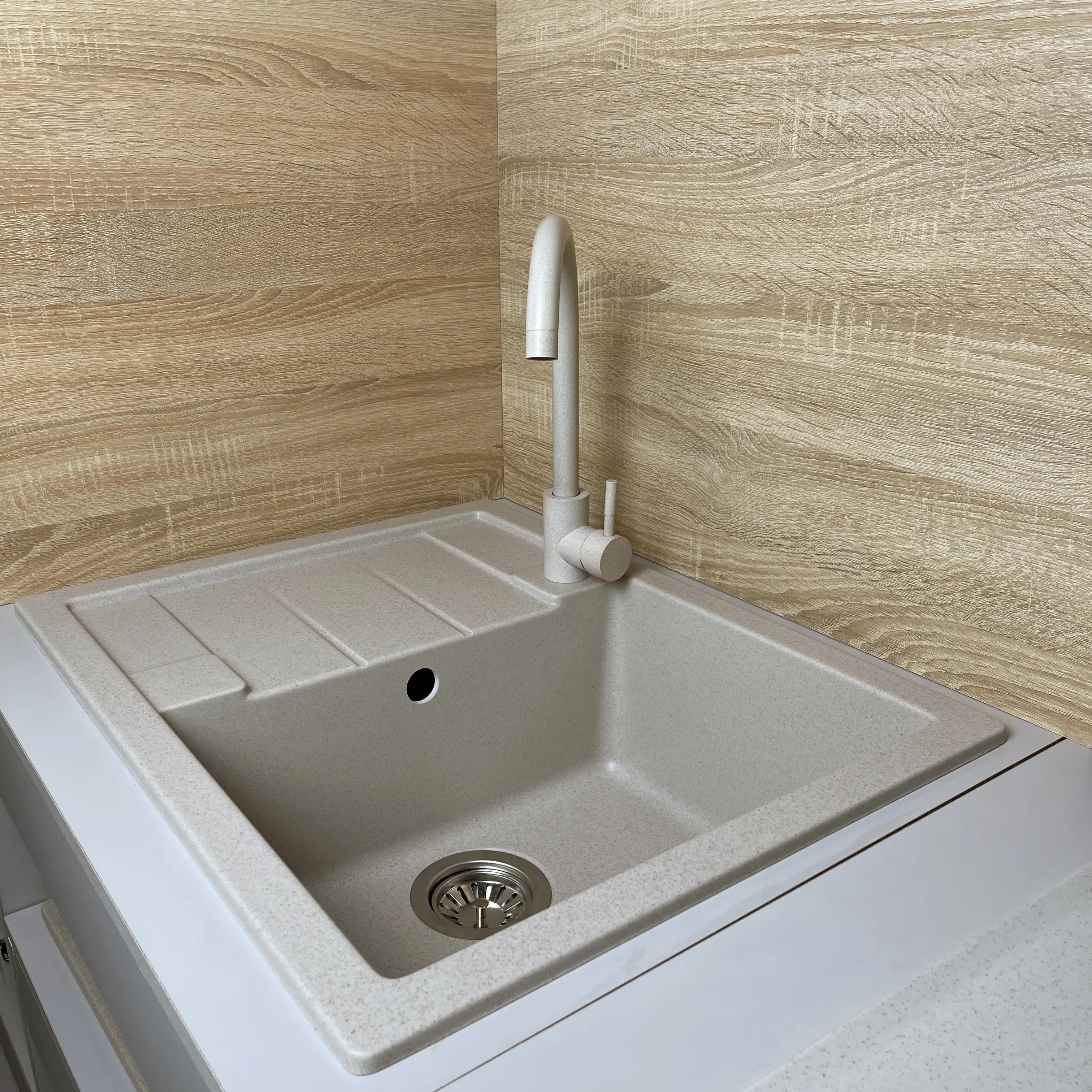Кухонна мийка ADAMANT Anila Avena з сифоном + кухонний змішувач - 509906